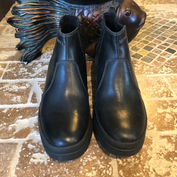merrell chelsea boots womens